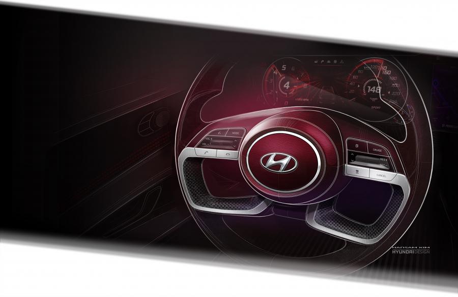 Эскиз Hyundai Elantra (CN7) 2020 года  (NA) (фото 65 из 67)